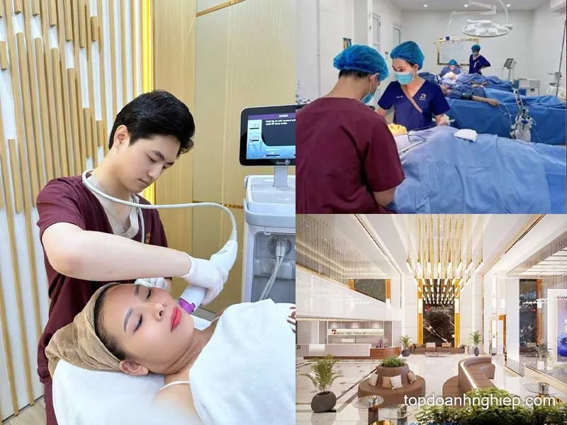 Chuyên viên thực hiện dịch vụ công nghệ cao cho khách tại địa chỉ triệt lông lưng uy tín, hiện đại.