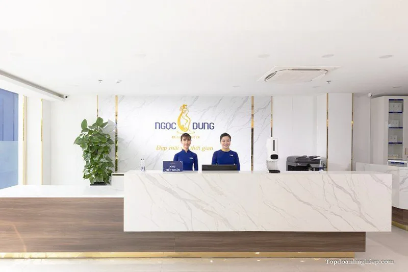 Hình ảnh sảnh đón khách của Thẩm mỹ viện Ngọc Dung