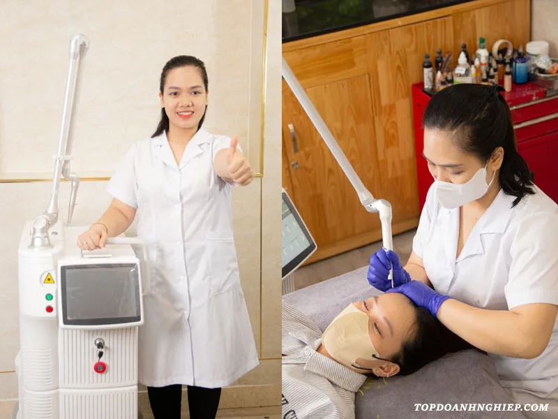 Hands-on CO2 fractional laser training in Hanoi with live practice