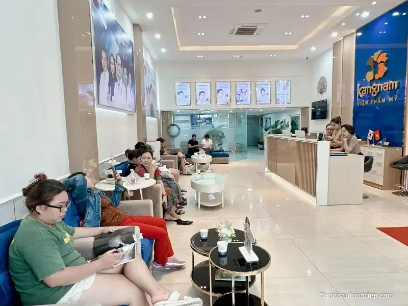 Sảnh chờ tư vấn thẩm mỹ tại Viện thẩm mỹ Kangnam – địa chỉ làm hồng vùng kín quen thuộc