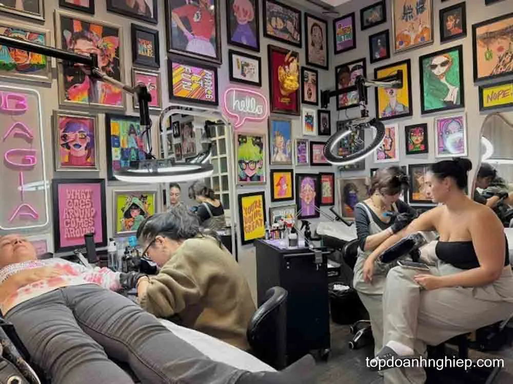phòng xăm tại bagia tattoo