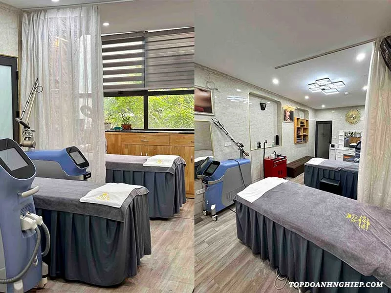 Phòng điều trị hiện đại tại Rio Beauty, địa chỉ trị giãn mao mạch uy tín tại Hà Nội.